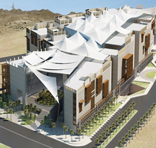 Ministry of Hajj Building & Umrah Affairs Building In Makkah